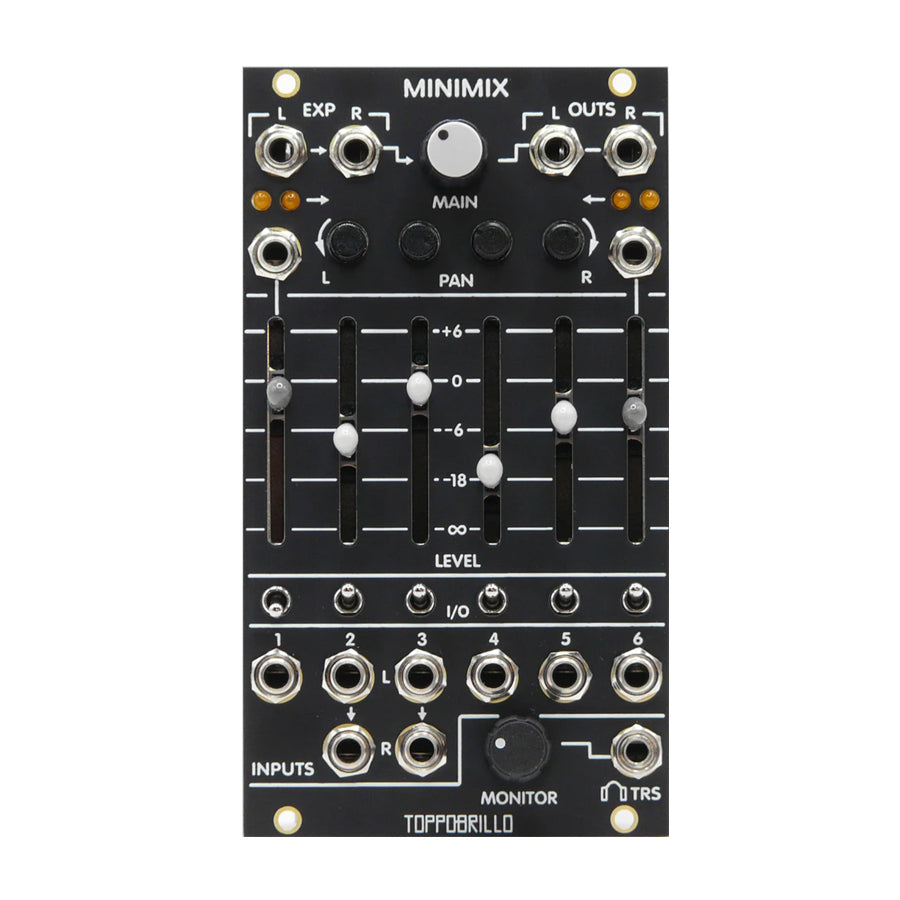 鍵盤楽器 TOPPOBRILLO MINIMIX Toppobrillo Minimix Six-Channel Stereo Mixer - Perfect Circuit