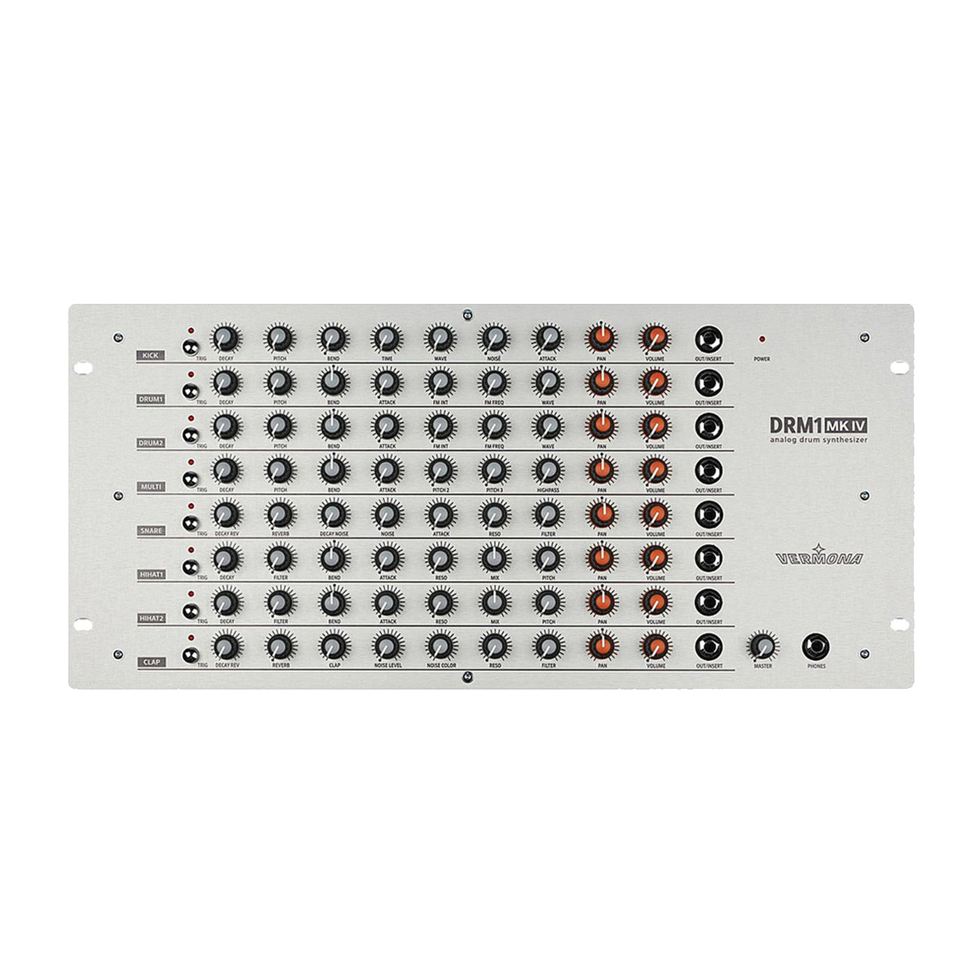 Vermona DRM1 MK Ⅳ Vermona DRM1 MKIV Drum Synthesizer – Nightlife Electronics
