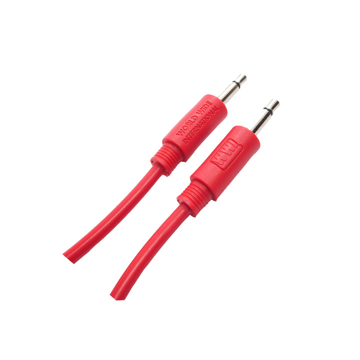 WWI 3.5mm Patch Cable - Red