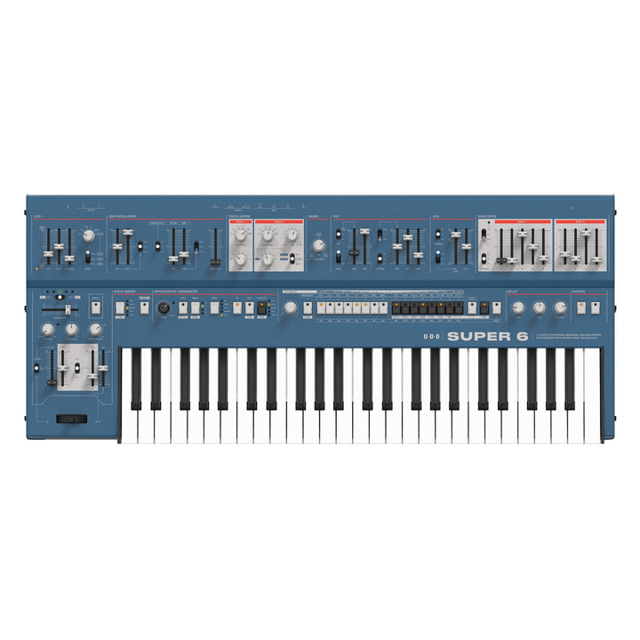 UDO Audio Super 6 Blue Synthesizer 